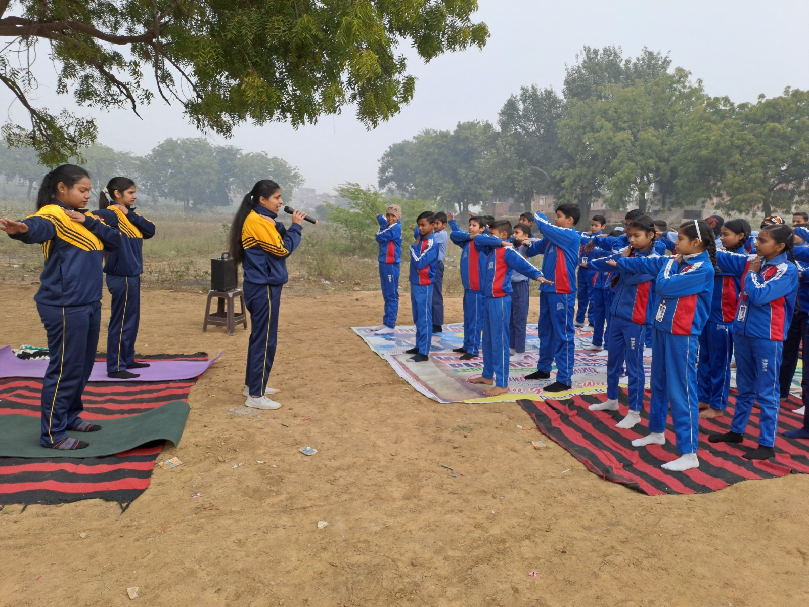 WVPS Gwalior students engaged in outdoor activities during summer camp program